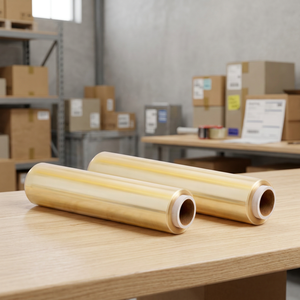 ฟิล์มยืดเกรดอาหาร LDPE แบบ OEM เป็นมิตรกับสิ่งแวดล้อม สำหรับบรรจุภัณฑ์อาหารสดจากผู้ผลิต - Product Image 2