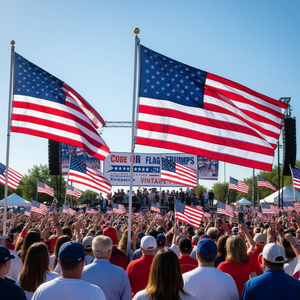 Camiseta vintage Code Qr Flag Trumpps Qr - Product Image 3