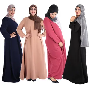 2020高品质穆斯林法拉沙Kaftan Jilbab女Jubbah球衣Abaya