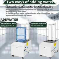 Humidificateur commercial intelligent à ultrasons grande capacité 14-21 kg/h pour l'agriculture en plein air, les hôtels, les entrepôts frigorifiques, utilisation industrielle