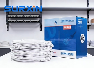 <span class=keywords><strong>Cable</strong></span> Ethernet Cat6 CCA de Alta Velocidad, 23 AWG, 4 Pares, <span class=keywords><strong>Cable</strong></span> LAN UTP para Redes de <span class=keywords><strong>Internet</strong></span>, 305 m, CCA Sólido, 1000 pies - Product Image 3