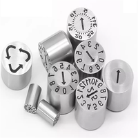 Fabricant OEM d'accessoires de moules en acier, moule de marquage de date, année et mois 2026, SUS304, 48-52HRC