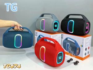 <span class=keywords><strong>Enceinte</strong></span> T&G TG674 Portable d'Extérieur Subwoofer Sans Fil 30W Carte TF Haut-Parleur Bluetooth BT pour le Sport - Product Image 6