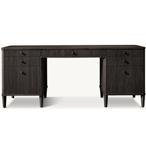 Bureau <span class=keywords><strong>d</strong></span>'étude Rhoohill personnalisé en bois massif avec tiroirs pour chambres, bureaux à domicile et chambres <span class=keywords><strong>d</strong></span>'hôtel - Product Image 3