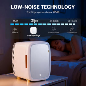 Mini Refrigerador Portátil de Belleza de 12L, Refrigerador de <span class=keywords><strong>Maquillaje</strong></span> Personalizado, Refrigerador Rosa <span class=keywords><strong>para</strong></span> el Cuidado de la Piel, Pequeño Enfriador de <span class=keywords><strong>Maquillaje</strong></span>, Refrigerador de Uso Personal - Product Image 3