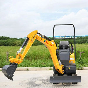 Mini-excavatrice compacte de 1,8 tonne à bras oscillant nul avec chenilles en caoutchouc pour la construction urbaine et l'aménagement paysager - Product Image 4