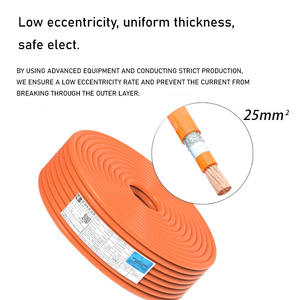Многоразмерный кабель EV HV 2.5-150 мм² для подключения аккумуляторов электромобилей и зарядных пистолетов - Product Image 2