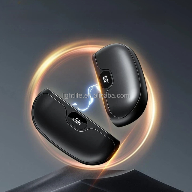 2 Pack Magnetic Rechargeable Hand Warmer LED Digital Display 4000mAh Fast Heating Portable Electric Handwarmers for Golf Camping