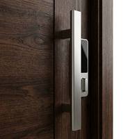 Porta d'Ingresso in Legno Massello con Strato Superiore in Vero Legno, Antivento, Insonorizzata e Impermeabile per Villa