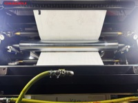 Machine d'impression flexographique à 4 couleurs de type empilable utilisant le système EPC