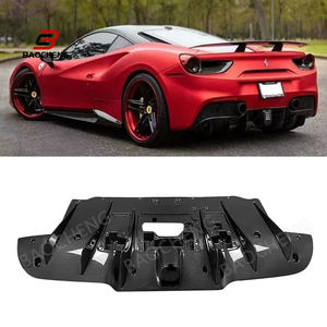 Kit de carrocería <span class=keywords><strong>488</strong></span> para <span class=keywords><strong>Ferrari</strong></span> <span class=keywords><strong>488</strong></span> modificado y mejorado Novtec, difusor de parachoques trasero de fibra de carbono de alta calidad, piezas de coche - Product Image 1