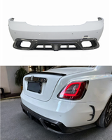 Pare-chocs arrière en fibre de carbone sèche 100% style MSY pour kit carrosserie Rolls Royce Ghost, préimprégné premium