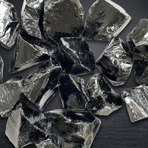 Obsidienne noire pierres brutes 50-150mm pierre brute en gros roches de Quartz pierres brutes minéraux cristaux méditation Reiki morceaux - Product Image 3