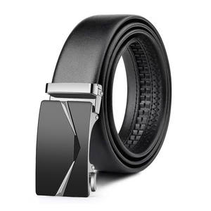 ชุดเดรสหัวเข็มขัดอัตโนมัติสำหรับผู้ชายแยกเข็มขัดหนังวัวแท้แยกออกจากกัน - Product Image 2