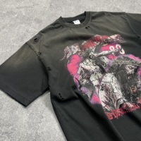 Camisetas de Hombre en Oferta, Camisetas 100% Algodón, Ropa de Hombre, Camiseta Urbana con Estampado Gráfico, Camisetas Extra Grandes para Hombre
