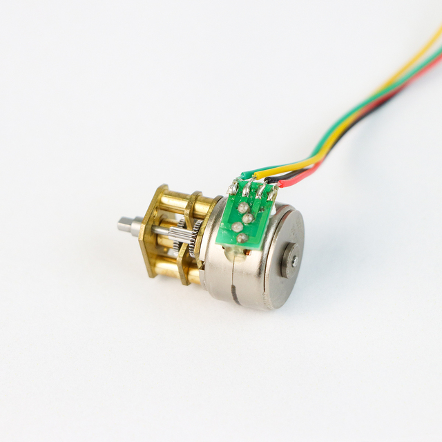 Manufacturer 12v 6v 15mm Small Stepper Motor Miniature Step Motors DC Gear Motor With Gearbox