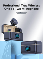 Microfono Lavalier Wireless Q8 Q9 con Clip Magnetica, Cancellazione del Rumore, Mini Microfono a Clip per iPhone Type C, Vlog, Interviste, Streaming Live
