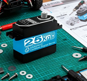 Dsservo CLS3325 Motor Digital de 25 kg, 8.4V HV - IP67 Impermeable, Totalmente Metálico y sin Núcleo para Autos RC 1:8 1:10 y Robótica - Product Image 3