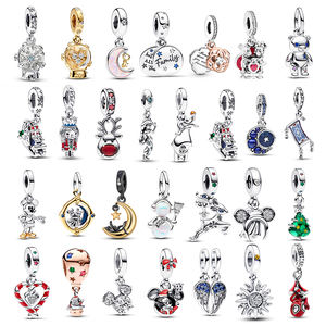 All'ingrosso Joyas De Plata 925 Charms originali di alta qualità Plata 925 argento bracciale ciondoli gioielli di moda ciondoli Charms <span class=keywords><strong>Gor</strong></span> - Product Image 6