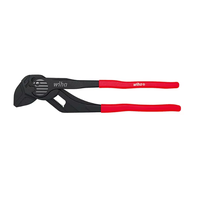 WI40923 Pince multiprise classique 10 pouces à mâchoires réglables sans bouton, capacité de 46 mm, mâchoires lisses parallèles, poignées antidérapantes rouges
