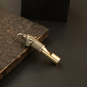 1 ud. Llavero de latón con silbato de los 12 animales del zodíaco chino, adecuado para hombres y mujeres, para llaves de coche, bolsos, colgantes decorativos, silbatos - Product Image 3