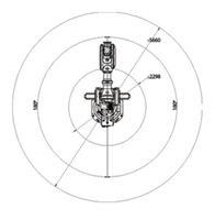 Robot Industrial de 6 Ejes con Alcance de 3200 mm OEM |   Motor PLC de Alta Resistencia para Automatización en Soldadura, Paletización, Pulverización y Metalurgia