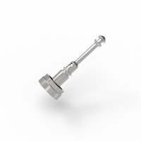 Pièces métalliques de précision usinées par tournage CNC pour services de fabrication de connecteurs médicaux/automobiles - Cuivre et acier inoxydable