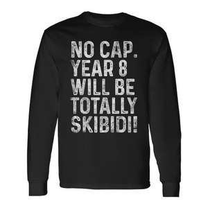 8 Year Old <b>Birthday</b> <b>Boy</b> Long Sleeve T-Shirt 8Th <b>Birthday</b> <b>Gift</b> <b>For</b> Kids Born In 2017 - Product Image 1