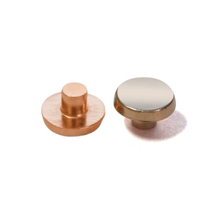 Remaches de contacto de punto de contacto de plata bimetal/trimetal eléctrico AgNi /AgCdO/AgSnO aprobado por ISO ROHS para interruptores y relés - Product Image 5