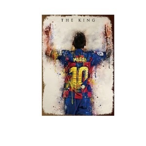 Affiche Murale Rétro pour Garage, Thème Sportif, Imprimée UV, en Métal Vieilli, avec Motifs Musique & Amour, pour Caverne Masculine - Product Image 3