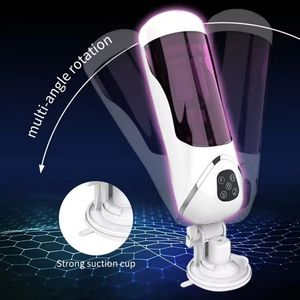 Masturbador Masculino Automático, Desmontable, con Rotación Telescópica Inteligente, Máquina de Succión de Pene, Juguete de Masturbación, TPE+ABS - Product Image 6