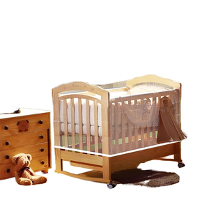 Mosquitera Circular <span class=keywords><strong>para</strong></span> <span class=keywords><strong>Cuna</strong></span> <span class=keywords><strong>de</strong></span> Bebé Sairun, Plegable, <span class=keywords><strong>para</strong></span> Uso Doméstico, 100% Poliéster - Product Image 1