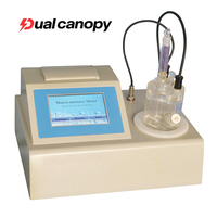 Titrateur coulométrique Karl Fischer avec échantillonneur automatique Équipement de test de la teneur en eau Détermination de l'humidité Karl Fischer