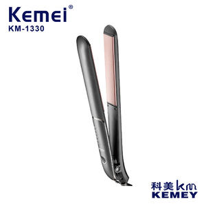 Lisseur de cheveux Kemei 1330 noir électrique avec chauffage rapide, réglage de la température, protection contre la surchauffe - Product Image 4