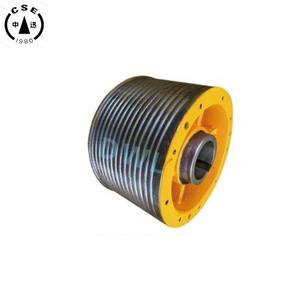 350*14*8 340*12*8 424*14*10 424*12*10 piezas de elevador rueda de tracción de bobinado de elevador para Thysse - Product Image 2
