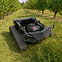ANTSPOWER 800mm 4-takt industriële op afstand bestuurbare rupsmaaier voor alle terreinen, geschikt voor boomgaarden en fruitteeltbedrijven