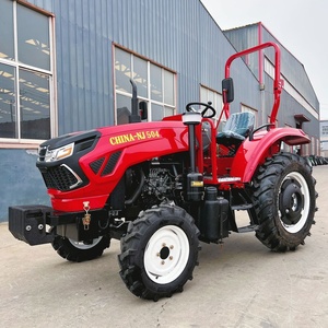 Trang trại Orchard giá <span class=keywords><strong>r</strong></span>ẻ và chất lượng cao nông nghiệp mini-wheel drive DIESEL máy kéo 50hp60hp năng suất cao - Product Image 1