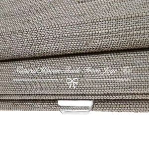 <span class=keywords><strong>Persianas</strong></span> romanas tejidas de ramio Natural personalizadas de fábrica para sala de estar, dormitorio, cocina - Product Image 5