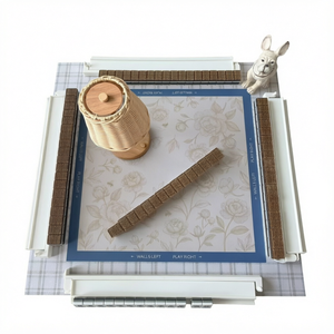 Tapete de mesa de mahjong americano, alfombrilla de microfibra para juegos, portátil, antideslizante, impermeable, plegable para entretenimiento en el hogar - Product Image 1