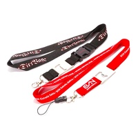 Correas Personalizadas Promocionales de Anime, Impresas por Sublimación, de Poliéster para el Cuello, Porta Tarjetas de Identificación con Logotipo Personalizado