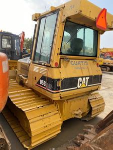 รถเกลี่ยดิน D5G แมวมือสองจากญี่ปุ่นส่วนประกอบหลักของสีเดิมรวมถึงกระปุกเกียร์ของเครื่องยนต์ Moog D8R มอเตอร์ปั๊มนำเข้าเซี่ยงไฮ้ - Product Image 2