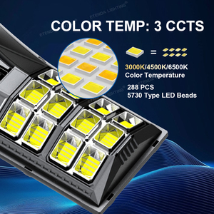 Lampione Solare All-in-One <span class=keywords><strong>per</strong></span> Esterni con 3 Colori Regolabili, <span class=keywords><strong>LED</strong></span> IP67 Impermeabile, Corpo in ABS <span class=keywords><strong>per</strong></span> Strade e Giardini, Consegna Rapida - Disponibile in Ghana - Product Image 2