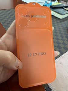 Nouveau autocollant arrière mobile bon marché anti-rayures à la mode 2in1 pour accessoires Iphone17promax verre de lentille en gros avec bord d'arc - Product Image 5