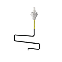 Senpum M6 R2 Tête de capteur à fibre numérique Détection d'objet à travers l'amplificateur à fibre de faisceau Sonde de capteur optique pour FU-71Z