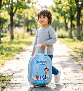 Juego de Doctor para Niños, <span class=keywords><strong>Juguete</strong></span> de Imitación, Maleta de Doctor Portátil, Botiquín de Medicamentos, Juguetes de Doctor - Product Image 1
