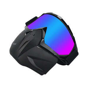 Masque de protection sportif anti-vent en polycarbonate pour moto, ski et course - Product Image 3