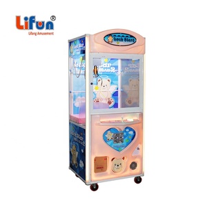 Máquina <span class=keywords><strong>de</strong></span> Juegos <span class=keywords><strong>de</strong></span> Grú<span class=keywords><strong>a</strong></span> con Monedas LIFUN, Juguete <span class=keywords><strong>de</strong></span> Peluche con Pegatinas <span class=keywords><strong>de</strong></span> Estrella <span class=keywords><strong>de</strong></span> la Suerte, Máquina Expendedora <span class=keywords><strong>de</strong></span> Premios Comercial - Product Image 6