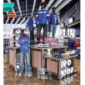 Estantes de exhibición de fabricación de fábrica de proveedores originales para tienda de ropa Estante de exhibición de ropa Decoración Tiendas de ropa - Product Image 4