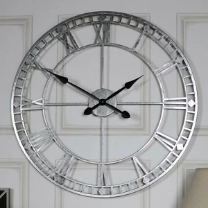 Horloge murale suspendue en métal pour décoration de chambre à coucher Best-seller - Product Image 5