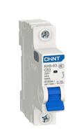 Interruptor Automático Miniatura Chint NXB-63, 63A, AC 230V 400V, Protección Contra Sobrecorriente y Cortocircuito, para Uso Doméstico